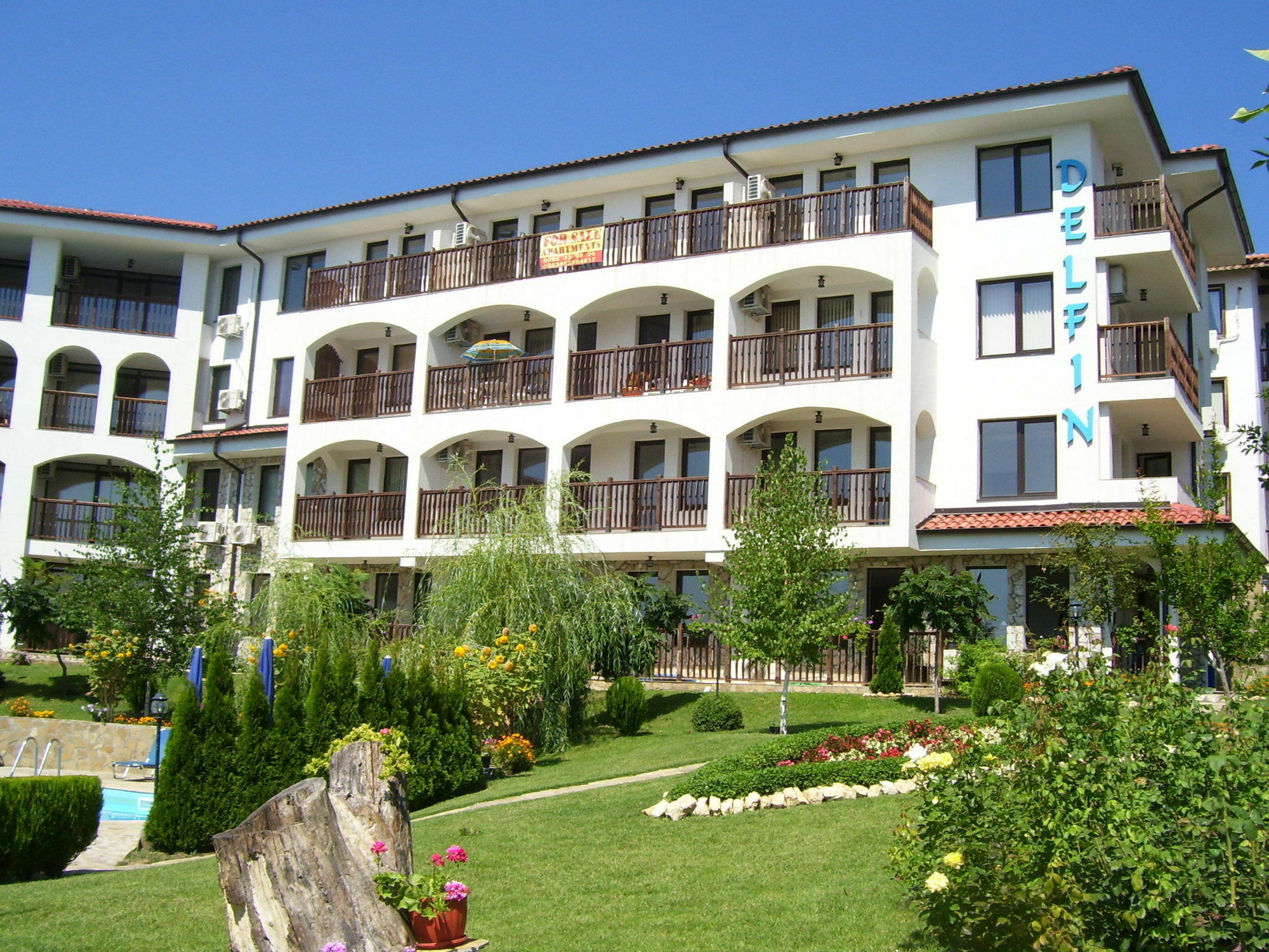 Delfin Apart Complex Sveti Vlas Ngoại thất bức ảnh